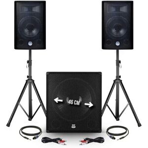 BM Sonic Pack Sono 2400W USB/BT - Système audio - Publicité BM Sonic Pack Sono 2400W USB/BT - Système audio - Publicité