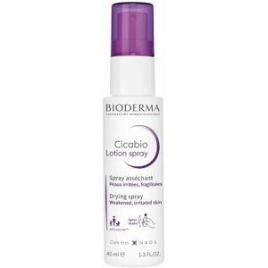 Bioderma Cicabio - Modèle: 30/40ml - Lotion Spray Soignante - Publicité Bioderma Cicabio - Modèle: 30/40ml - Lotion Spray Soignante - Publicité