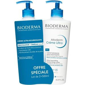 Bioderma Atoderm Creme Ultra (2x500 ml Set) Bioderma Atoderm Creme Ultra (2x500 ml Set)