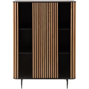 Zago Credence Haute avec Porte Coulissante - Collection Linea - Publicité Zago Credence Haute avec Porte Coulissante - Collection Linea - Publicité