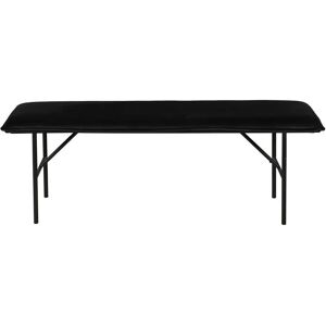 ZAGO STORE Banc Velours Moderne Noir - Type de Produit - Publicité ZAGO STORE Banc Velours Moderne Noir - Type de Produit - Publicité