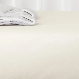 Kadolis - BioCotton - Ecru - 60x120 cm - Fitted sheet - Publicité Kadolis - BioCotton - Ecru - 60x120 cm - Fitted sheet - Publicité
