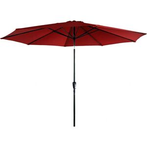 Sombrilla Redonda Roja Hapuna de Happy Garden - Sombrilla Sombrilla Redonda Roja Hapuna de Happy Garden - Sombrilla