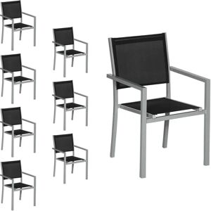 Happy Garden 1250NG-8 Silla de Exterior - Apilable, Resistente, Juego de 8 Happy Garden 1250NG-8 Silla de Exterior - Apilable, Resistente, Juego de 8