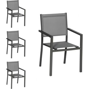 Happy Garden 1250GA-4 Silla de Exterior - Resistente a la Intemperie, Apilable, 120kg Happy Garden 1250GA-4 Silla de Exterior - Resistente a la Intemperie, Apilable, 120kg