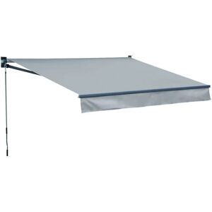 Happy Garden STO02GG - Sombrilla 2,95x2,5m - Poliéster, Aluminio - Pérgola de jardín Happy Garden STO02GG - Sombrilla 2,95x2,5m - Poliéster, Aluminio - Pérgola de jardín