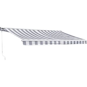 Happy Garden STO14GW pergola/grillage/ombre - Tissu résistant à l'humidité - Installation facile - Publicité Happy Garden STO14GW pergola/grillage/ombre - Tissu résistant à l'humidité - Installation facile - Publicité