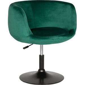 Tabouret de bar NOLAN en velours vert HAPPY GARDEN - Publicité Tabouret de bar NOLAN en velours vert HAPPY GARDEN - Publicité