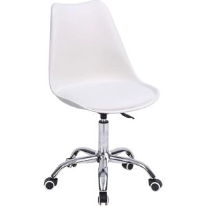 Sedia da ufficio Happy Garden CHA07W - Regolabile, Bianca - Arredamento ufficio Sedia da ufficio Happy Garden CHA07W - Regolabile, Bianca - Arredamento ufficio