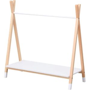 Happy Garden Armario infantil de pino - Blanco - 100x40x100cm Happy Garden Armario infantil de pino - Blanco - 100x40x100cm