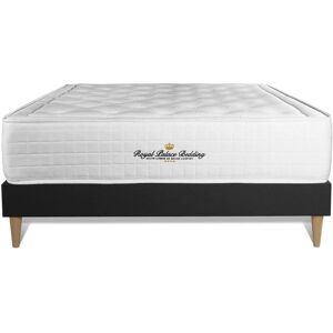 Kit Literie Royal Palace Bedding - Noir - Mousse à Mémoire, 180x200 cm Kit Literie Royal Palace Bedding - Noir - Mousse à Mémoire, 180x200 cm