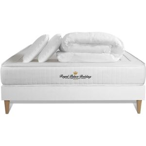 Royal Palace Bedding - Ensemble de lit Lancaster 160x200 avec matelas et sommier - Publicité Royal Palace Bedding - Ensemble de lit Lancaster 160x200 avec matelas et sommier - Publicité