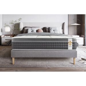 Litier Deluxe Le Trente 200x200cm Matelas de luxe à mémoire de forme et ressorts ensachés - Matelas - Publicité Litier Deluxe Le Trente 200x200cm Matelas de luxe à mémoire de forme et ressorts ensachés - Matelas - Publicité