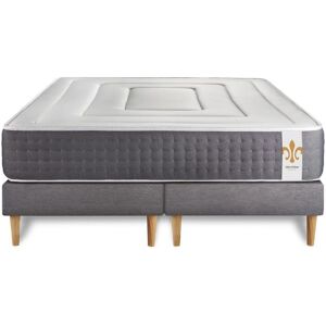 Litier Deluxe Vingt-Six Matelas à Mémoire et Ressorts Ensachés - Ensemble Matelas et Sommier - Publicité Litier Deluxe Vingt-Six Matelas à Mémoire et Ressorts Ensachés - Ensemble Matelas et Sommier - Publicité
