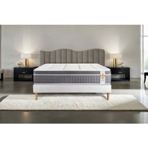 Matelas et sommier Litier Deluxe Trente 140x190cm en mousse à mémoire - Publicité Matelas et sommier Litier Deluxe Trente 140x190cm en mousse à mémoire - Publicité
