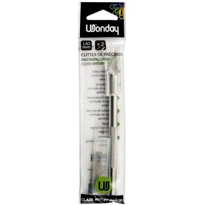 Couteau Utilitaire Wonday BCU400272 Argenté - Lame Fixe - Publicité Couteau Utilitaire Wonday BCU400272 Argenté - Lame Fixe - Publicité