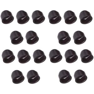 CYCLINGCOLORS - 20x copribulloni M8 - 13mm hex - noir - Cap protection vis - Publicité CYCLINGCOLORS - 20x copribulloni M8 - 13mm hex - noir - Cap protection vis - Publicité