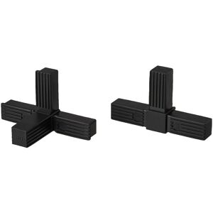 CYCLINGCOLORS - connettore tubo quadro 20x20 - Connector CYCLINGCOLORS - connettore tubo quadro 20x20 - Connector