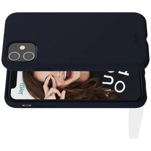 JAYM Coque Silicone Premium Bleu pour iPhone 14 Pro - Publicité JAYM Coque Silicone Premium Bleu pour iPhone 14 Pro - Publicité