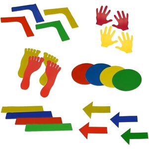 Kit de marquage au sol Sporti France - pour enfants - Publicité Kit de marquage au sol Sporti France - pour enfants - Publicité