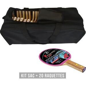 Sporti France Topspin Black - Tennis Racket Set with Bag Sporti France Topspin Black - Tennis Racket Set with Bag