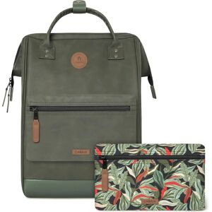 Sac à dos vegan Cabaia Busan - 26L - Vert Olive - Publicité Sac à dos vegan Cabaia Busan - 26L - Vert Olive - Publicité