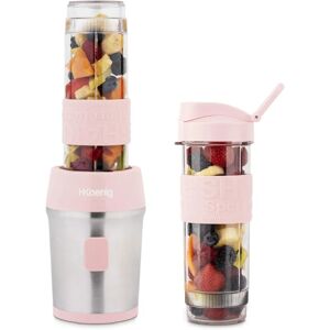 H.Koenig mixeur en verre portable - ROSE H.Koenig mixeur en verre portable - ROSE