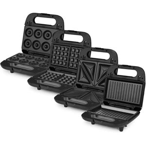 Sandwich Maker Wëasy 750W - 4 en 1 con placas intercambiables Sandwich Maker Wëasy 750W - 4 en 1 con placas intercambiables