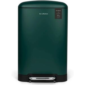 Les Collectors N°501 - Lixeira retangular em aço inoxidável 20L - Acabamento fosco Les Collectors N°501 - Lixeira retangular em aço inoxidável 20L - Acabamento fosco