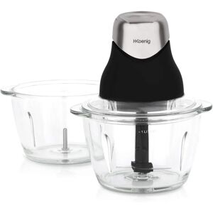 H.Koenig LEO9 - Black - Meat grinder with bowls H.Koenig LEO9 - Black - Meat grinder with bowls