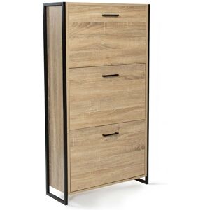 Facilitys - Shoe Cabinet - Bois et Métal - Publicité Facilitys - Shoe Cabinet - Bois et Métal - Publicité