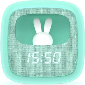 Mobility on Board Billy Clock Réveil Lumineux Mint - Publicité Mobility on Board Billy Clock Réveil Lumineux Mint - Publicité