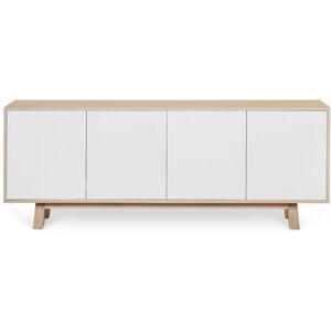 Aparador Bajo MON PETIT MEUBLE FRANÇAIS Azul Sombre de Rance con 4 Puertas - Aparador Aparador Bajo MON PETIT MEUBLE FRANÇAIS Azul Sombre de Rance con 4 Puertas - Aparador