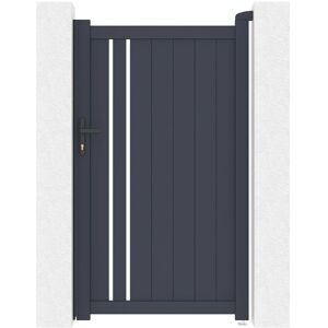 Casanoov GIONA Puerta peatonal de aluminio - Moderna y duradera Casanoov GIONA Puerta peatonal de aluminio - Moderna y duradera