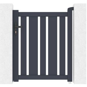 Casanoov - Portón de aluminio 1m Veymont 100x120cm - Diseño duradero y moderno Casanoov - Portón de aluminio 1m Veymont 100x120cm - Diseño duradero y moderno