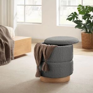 Pouf Roméo avec Espace de Rangement - Style Scandinave - Publicité Pouf Roméo avec Espace de Rangement - Style Scandinave - Publicité
