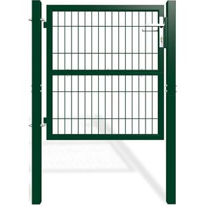 Porte de jardin en acier galvanisé Casanoov - Réversible, facile à assembler - Publicité Porte de jardin en acier galvanisé Casanoov - Réversible, facile à assembler - Publicité