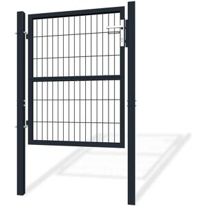 Puerta de malla Casanoov RAZO - Acero galvanizado, Gris antracita Puerta de malla Casanoov RAZO - Acero galvanizado, Gris antracita