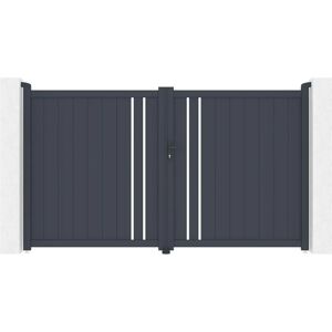 Portail en aluminium Casanoov GIONA - Moderne durable - Type de porte - Publicité Portail en aluminium Casanoov GIONA - Moderne durable - Type de porte - Publicité
