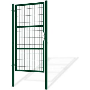 Portail de jardin Casanoov Razo - Maille d'acier galvanisé - Vert - Publicité Portail de jardin Casanoov Razo - Maille d'acier galvanisé - Vert - Publicité