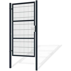 Porte Razo Casanoov - Grillage métallique, 1m, Gris - Publicité Porte Razo Casanoov - Grillage métallique, 1m, Gris - Publicité