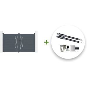 Casanoov Life 300x180 Aluminium Schiebetor-Set - Modernes Design Casanoov Life 300x180 Aluminium Schiebetor-Set - Modernes Design