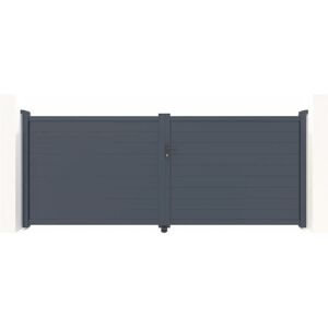 Casanoov - Pack porte électrique Eiger 400x160cm + moteur Ranger B150 - Publicité Casanoov - Pack porte électrique Eiger 400x160cm + moteur Ranger B150 - Publicité
