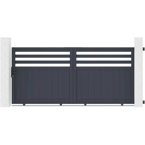 Casanoov - Pack portón corredero 3m Nevis 300x140cm + motor Casanoov - Pack portón corredero 3m Nevis 300x140cm + motor