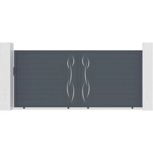 Casanoov - Kit de puerta corredera automática 4m Life 400x180cm + Motor C600 Casanoov - Kit de puerta corredera automática 4m Life 400x180cm + Motor C600
