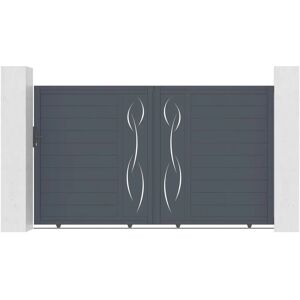 Casanoov - Kit de puerta corredera automática 3m Life 300x180cm + motor C600 Casanoov - Kit de puerta corredera automática 3m Life 300x180cm + motor C600