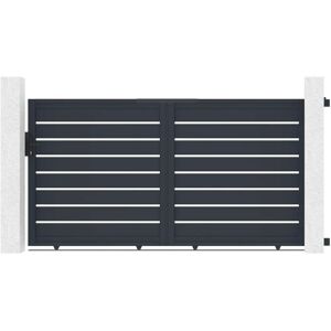 Kit de puerta corredera Vogel Casanoov - 3m, Gris, Modelo 300C160 Kit de puerta corredera Vogel Casanoov - 3m, Gris, Modelo 300C160