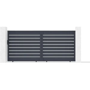 Casanoov - Puerta corredera de aluminio 4m Vogel 400x180cm - Puerta Casanoov - Puerta corredera de aluminio 4m Vogel 400x180cm - Puerta