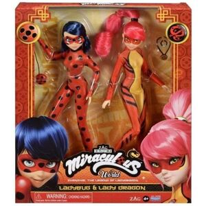 Bandai Miraculous Actiefiguren - 26cm, Ladybug & Ladydragon Bandai Miraculous Actiefiguren - 26cm, Ladybug & Ladydragon