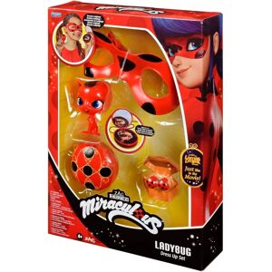 BANDAI Miraculous Ladybug Costume Set - Mask, Earrings, Yoyo & Tikki BANDAI Miraculous Ladybug Costume Set - Mask, Earrings, Yoyo & Tikki